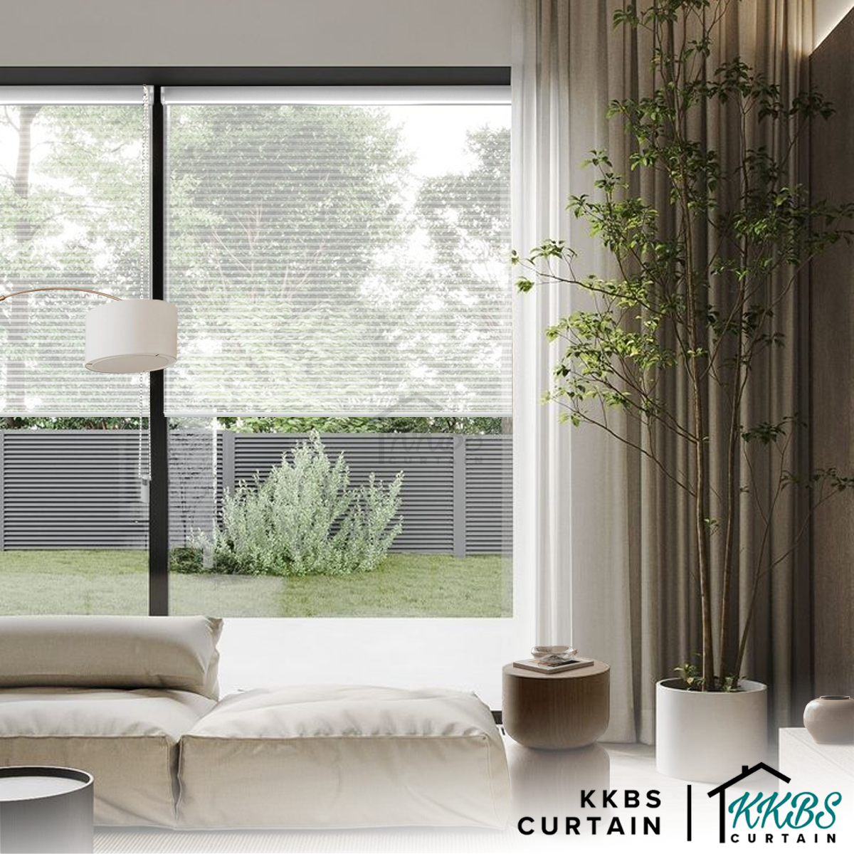 Kotaro 38mm Sheer Honeycomb Blinds Custom Made