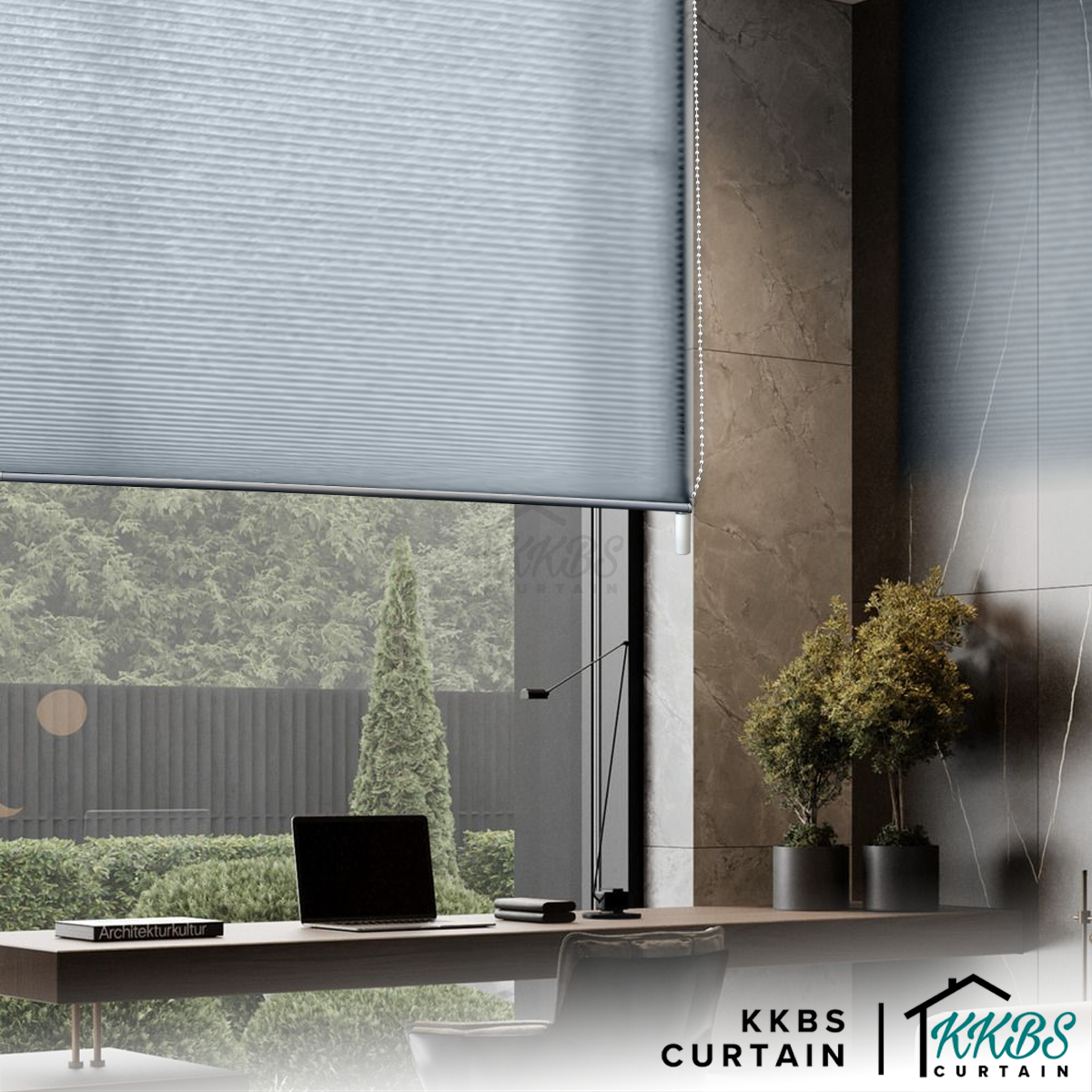 Midiro 26mm Semi Blackout Honeycomb Blinds Custom Made