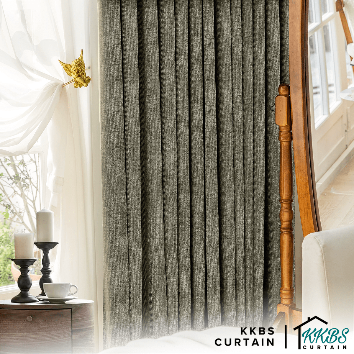 Jane Blackout Curtain Custom Made