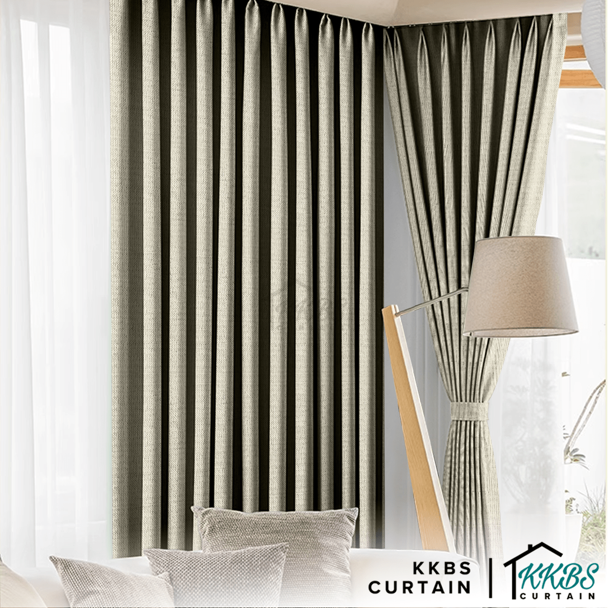 Aldino Blackout Curtain Custom Made