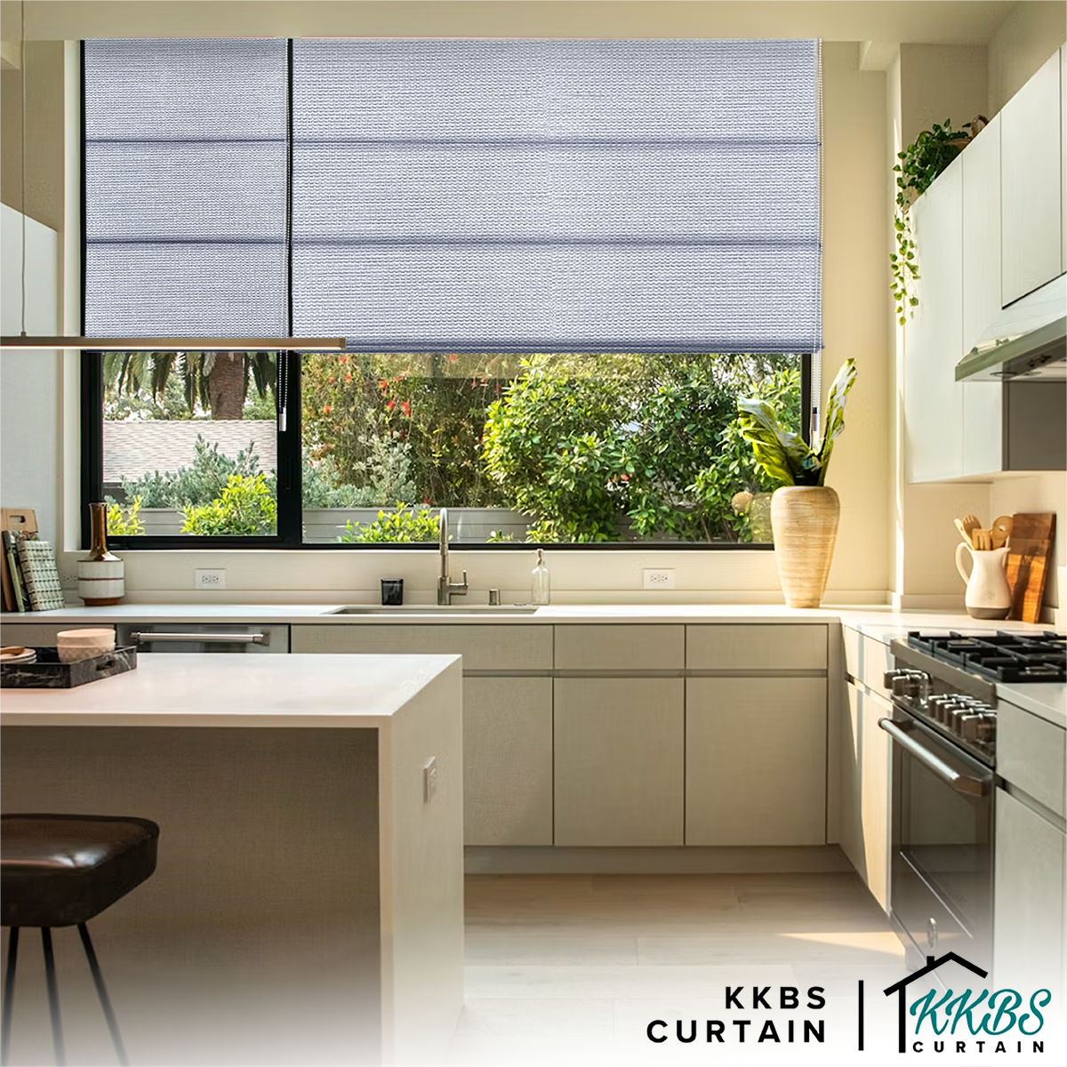 Milagro Blackout Roman Blinds Custom Made