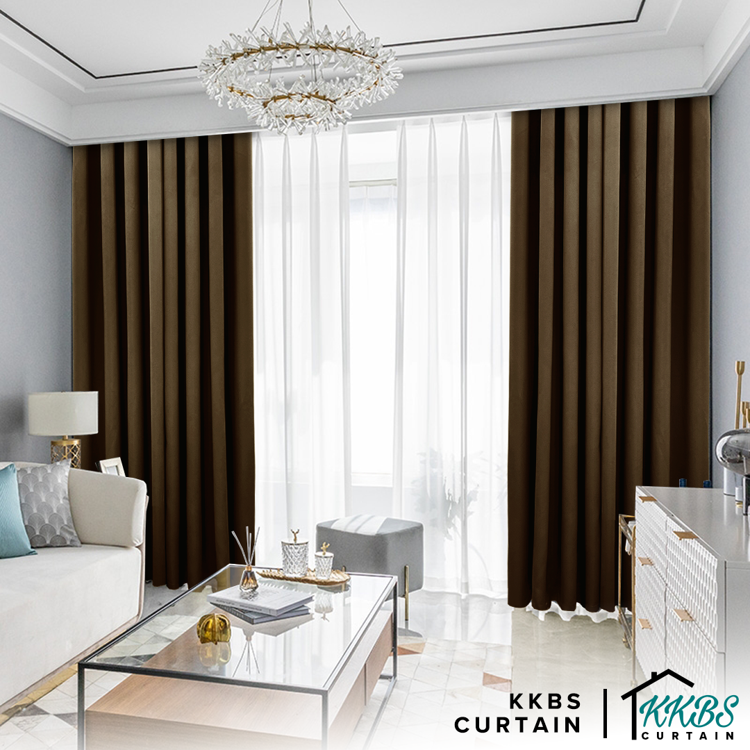 Canola 80%+ Blackout Curtain Minimalist Hook & Eyelet