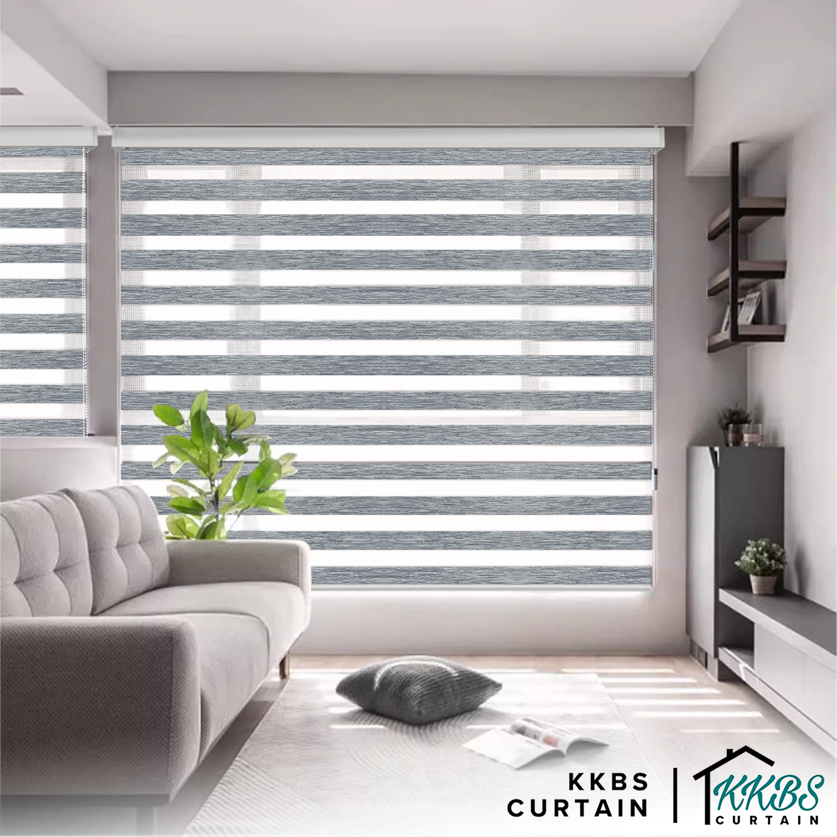 Carlito Blackout Zebra Blinds Custom Made