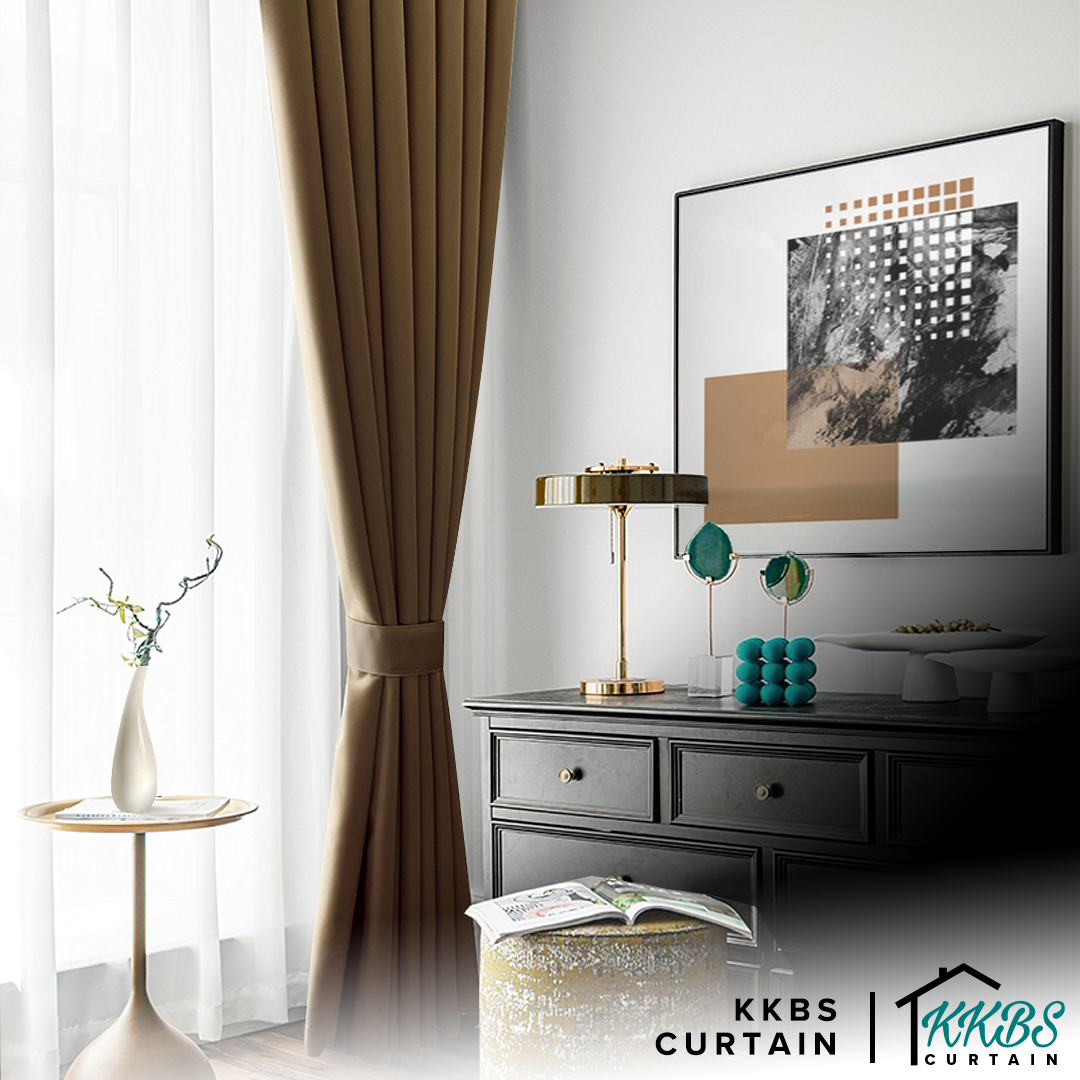 Canola 80%+ Blackout Curtain Minimalist Hook & Eyelet