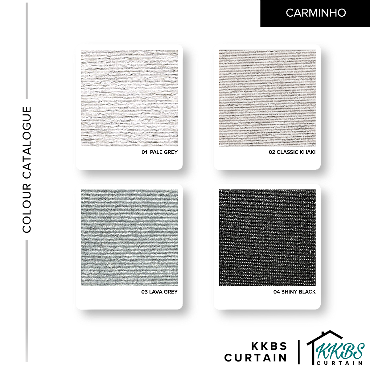 Carminho 100% Blackout Roman Blinds Custom Made