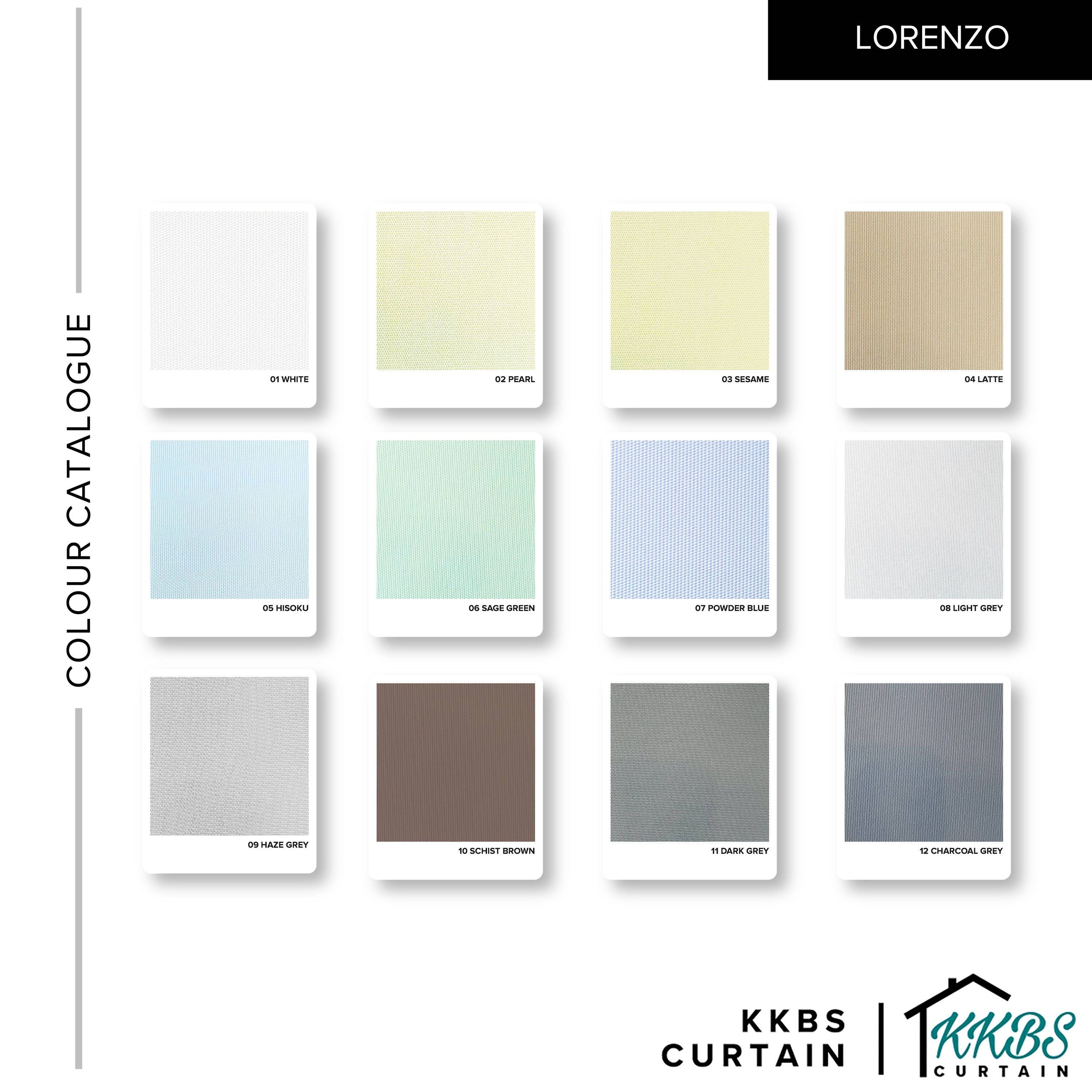 Lorenzo 100% Blackout Roller Blinds Custom Made