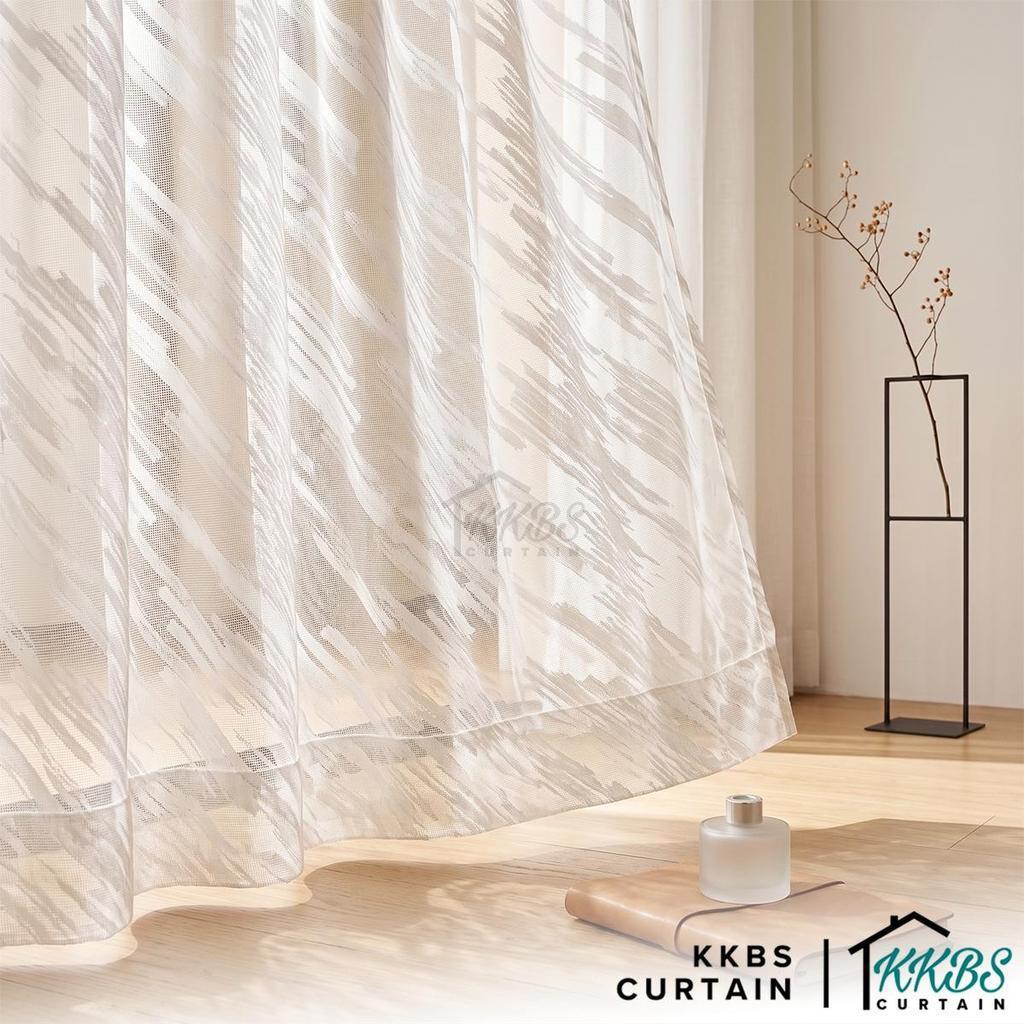 Lumina Sheer Curtain / Net Curtain Ready Made French Pleat Hook & Ring Eyelet