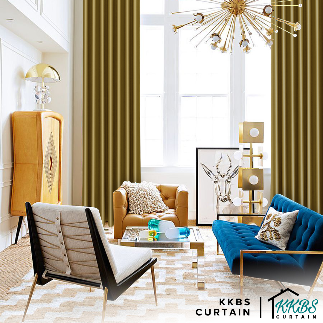 Crystella Semi Blackout Curtain Ready Made