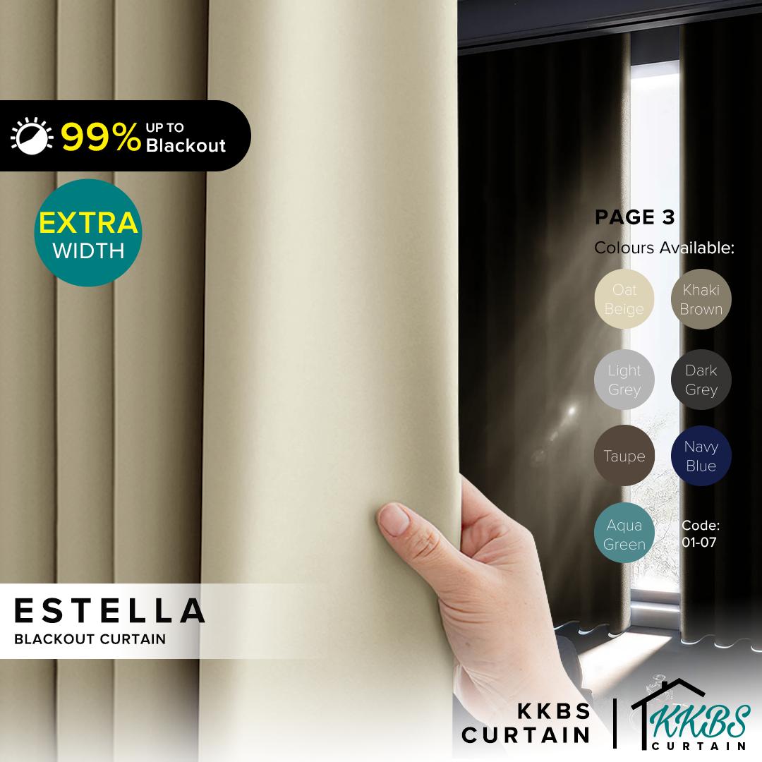 Estella 90 - 99% Blackout Curtain Ready Made (Page 3)