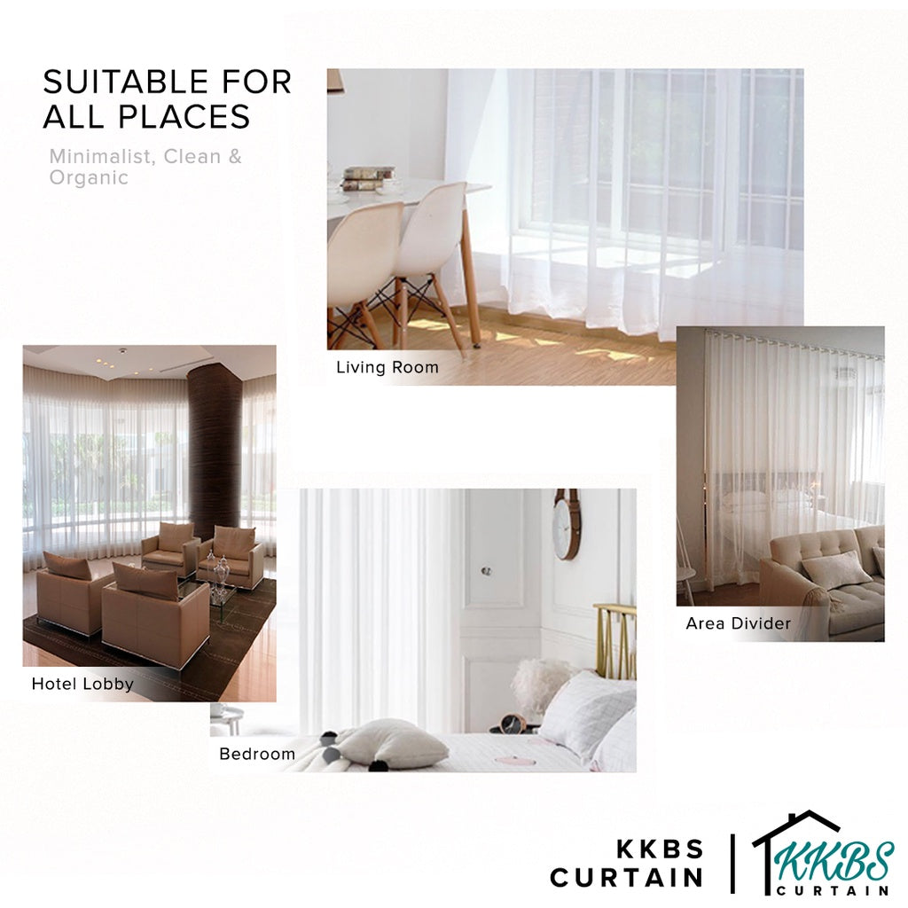 Jovanna Sheer Curtain Ready Made