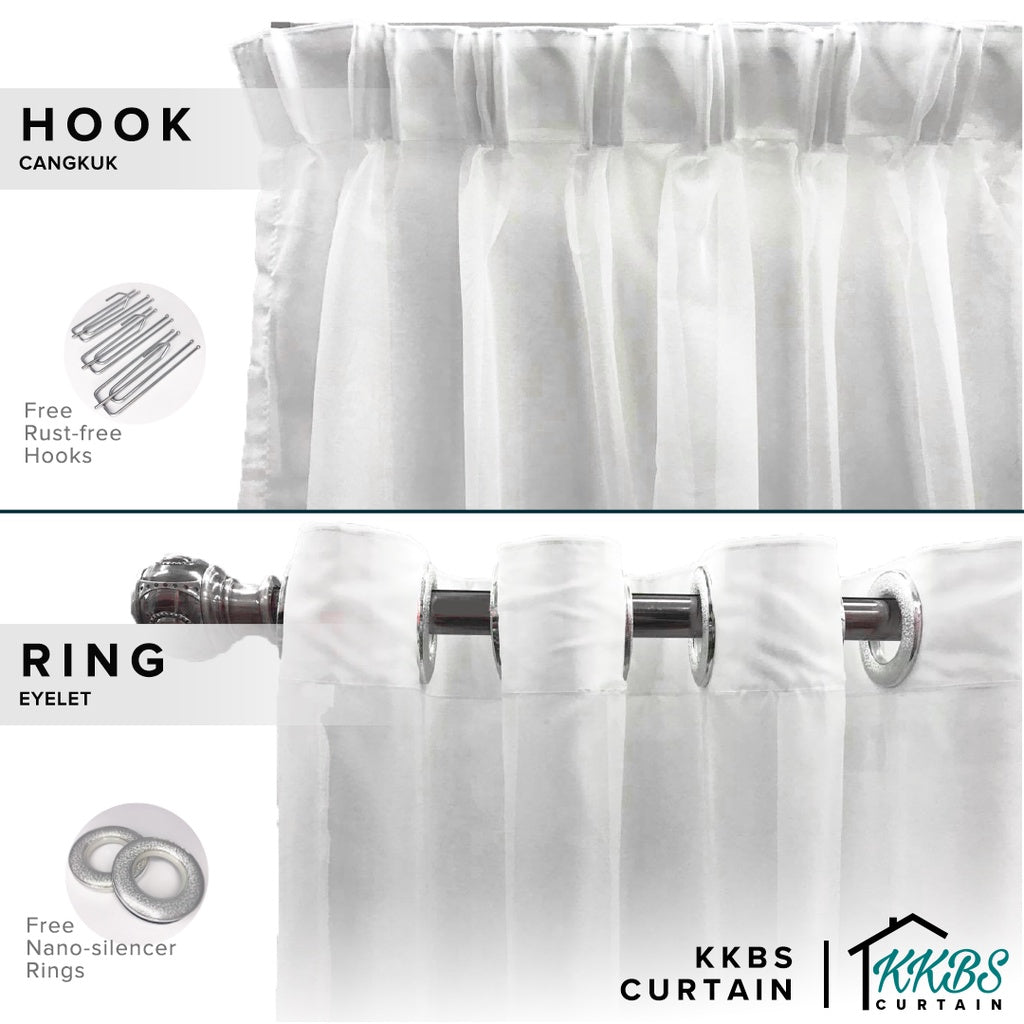 Jovanna Sheer Curtain Ready Made