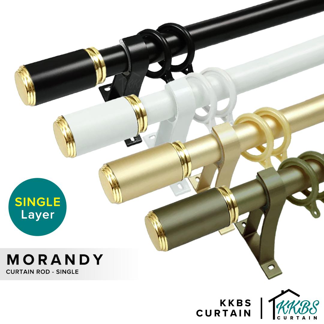Morandy Curtain Rod Single Complete Set