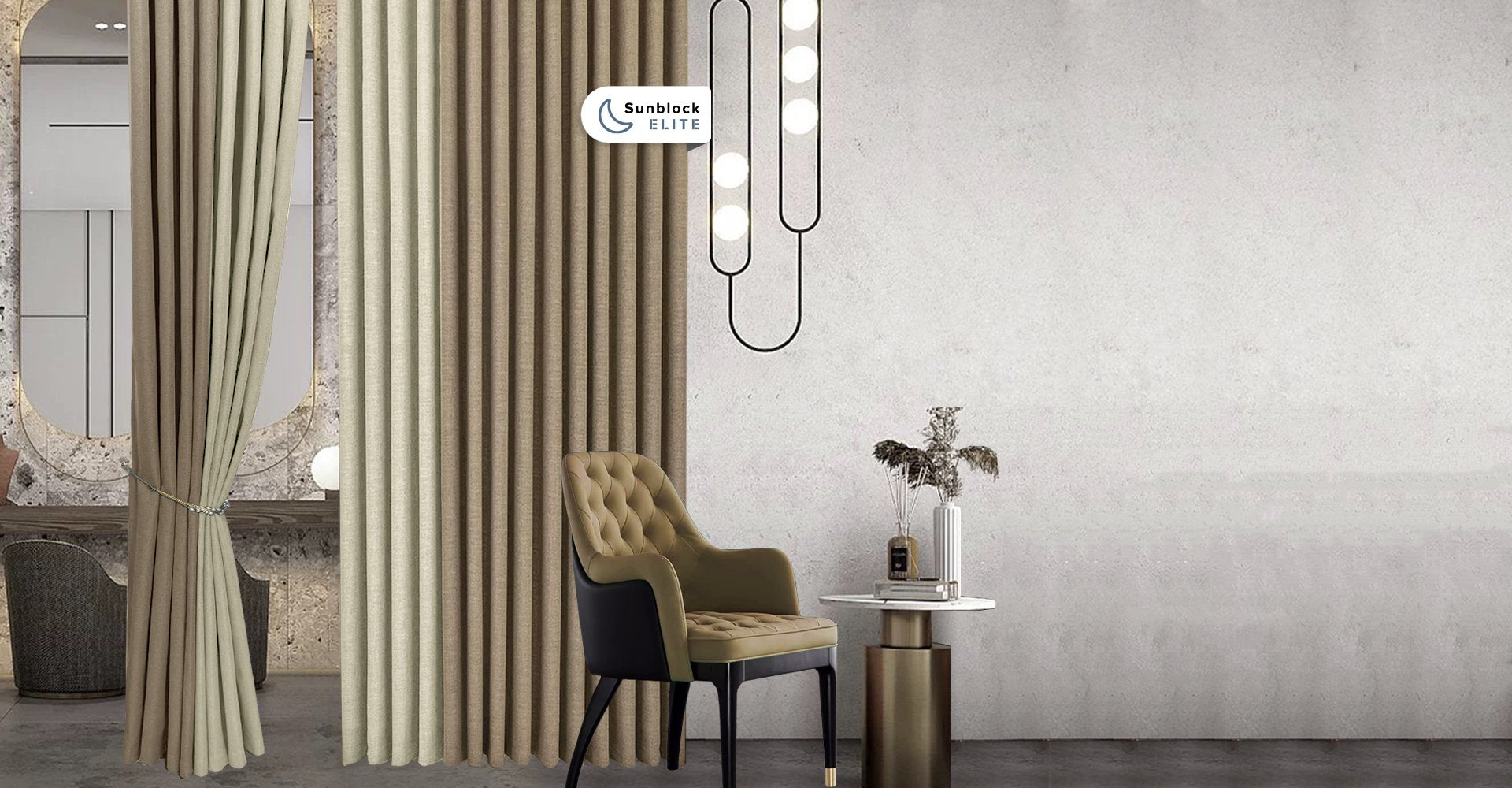 Mizuka 100% Blackout Curtain