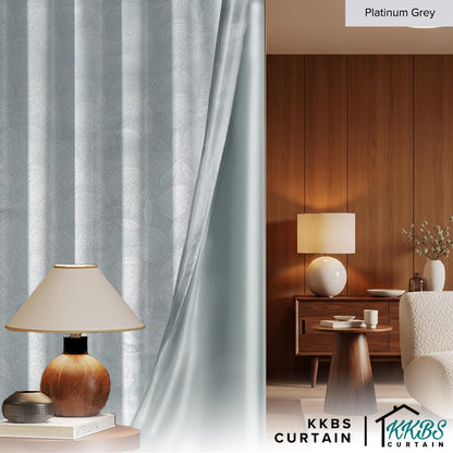 Miranda 90-98% Blackout Curtain Ready Made Hook &amp; Eyelet - Std Width