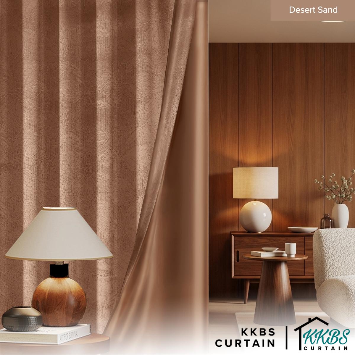 Miranda 90-98% Blackout Curtain Ready Made Hook &amp; Eyelet - Std Width