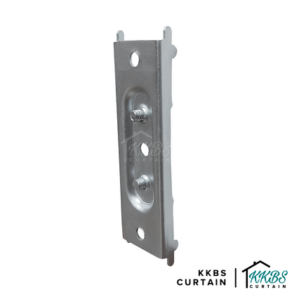 Traludy Curtain Track Ceiling Bracket Double