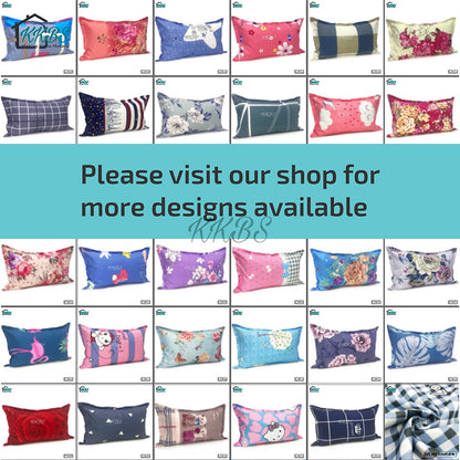 Cashmerey Pillow Case Cashmere Cotton With Pattern