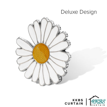 Emorie Daisy Flower Design Curtain Tieback