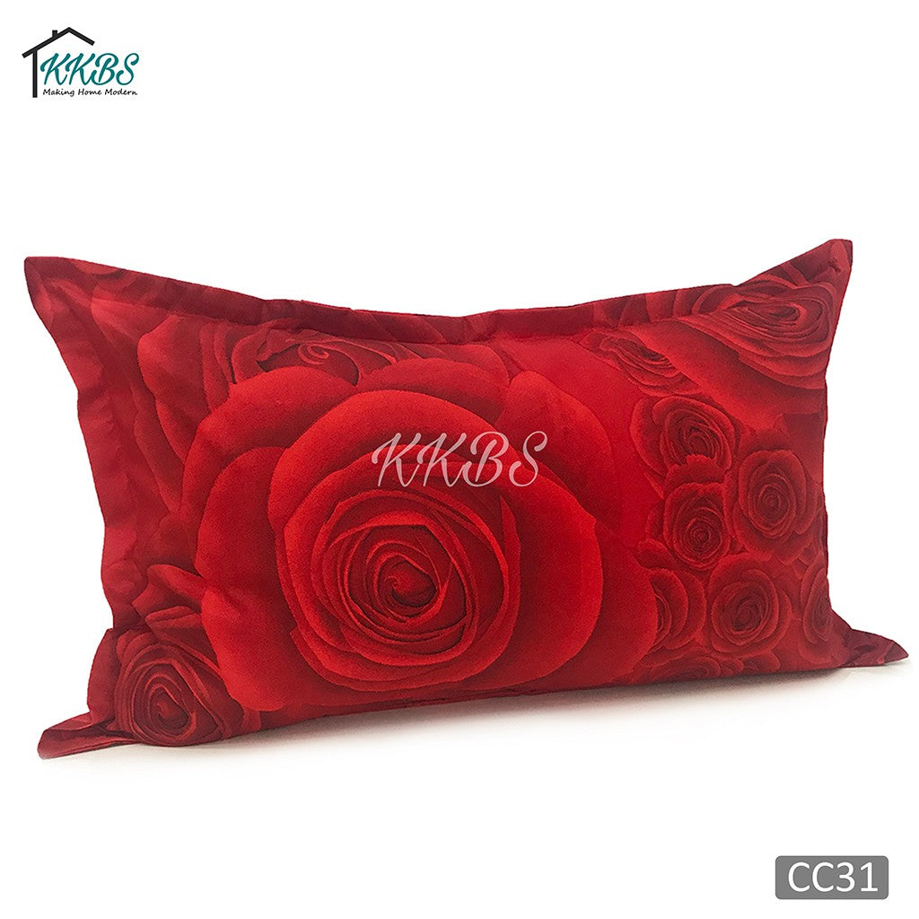 Cashmerey Pillow Case Cashmere Cotton With Pattern