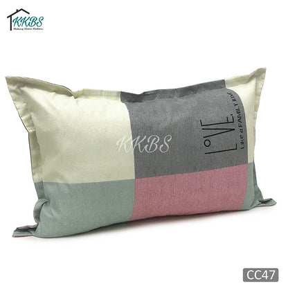 Cashmerey Pillow Case Cashmere Cotton With Pattern