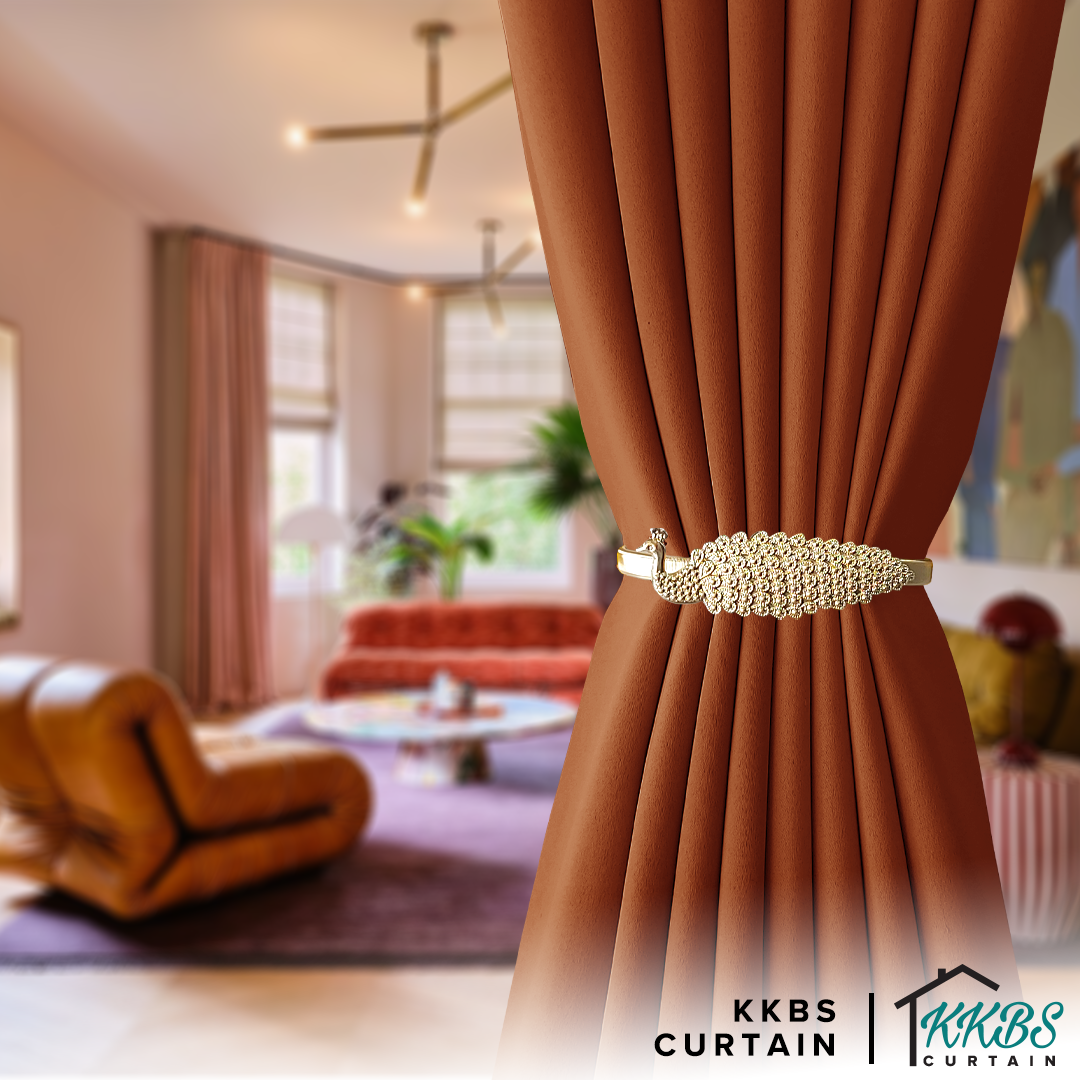 Emorie Peacock Design Curtain Tieback