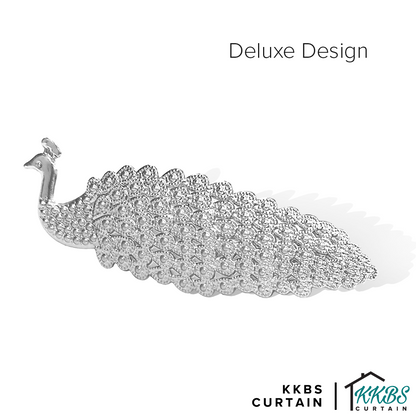 Emorie Peacock Design Curtain Tieback