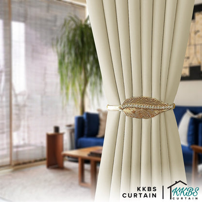 Emorie Feather Design Curtain Tieback