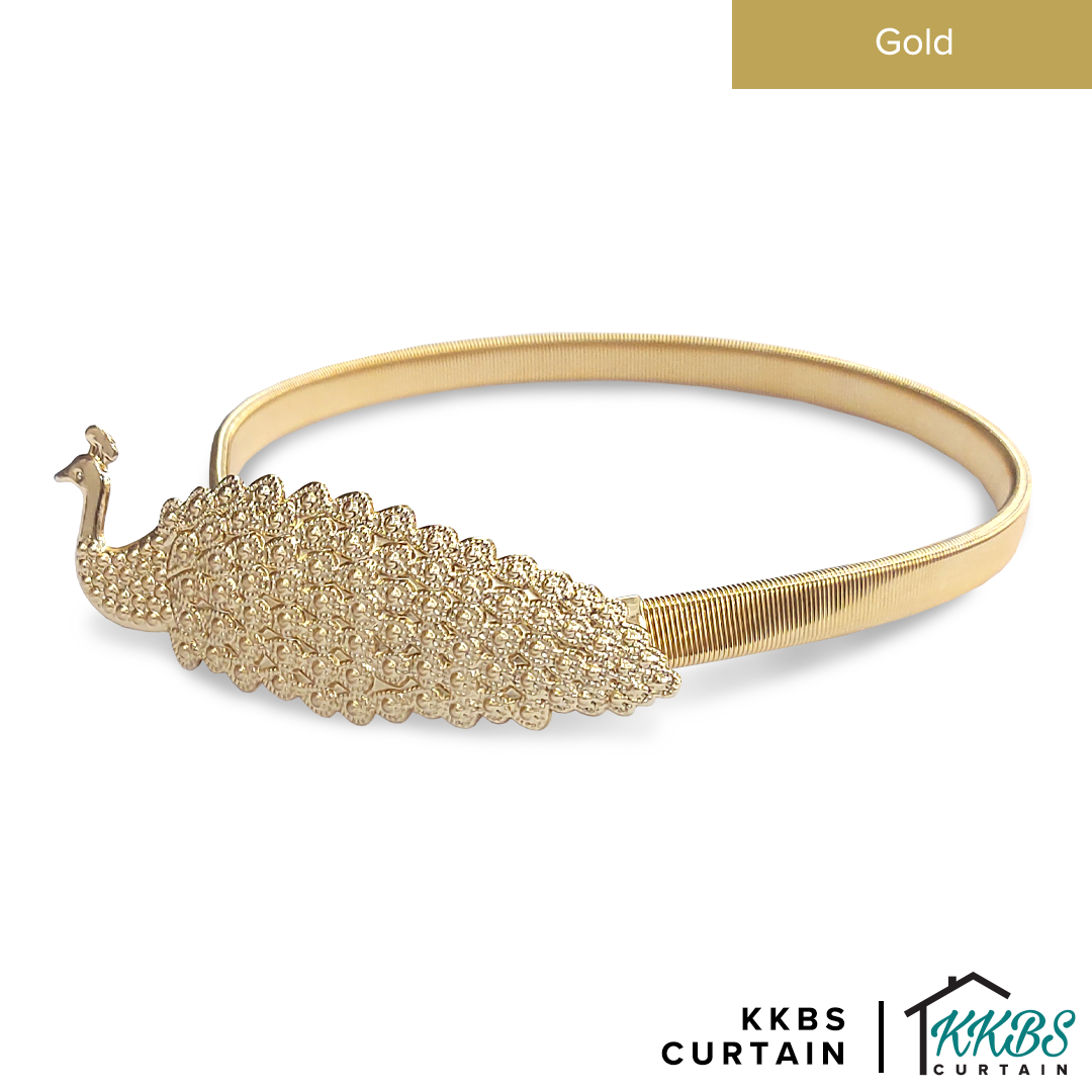 Emorie Peacock Design Curtain Tieback