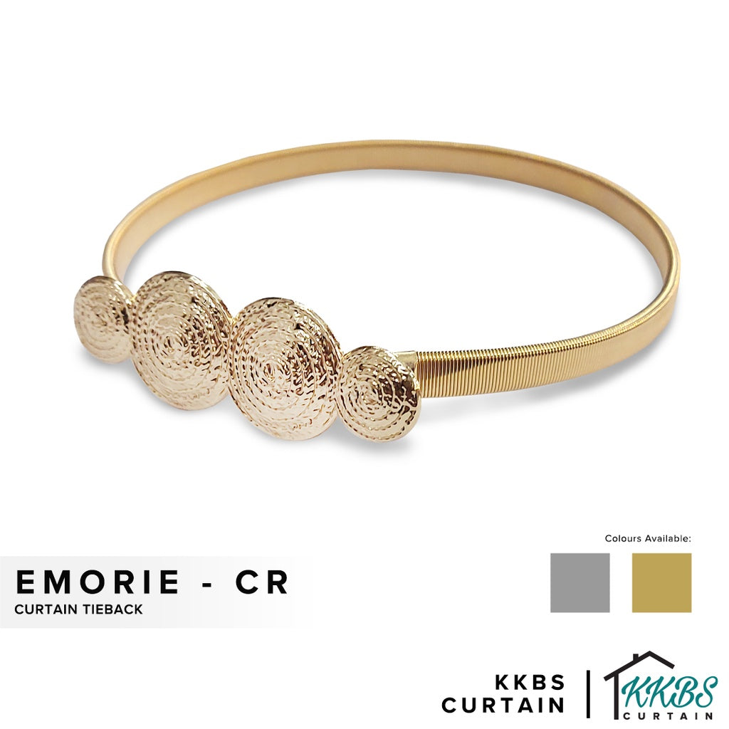 Emorie Four Circles Design Curtain Tieback