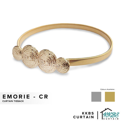 Emorie Four Circles Design Curtain Tieback