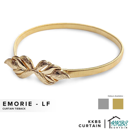 Emorie Petals Design Curtain Tieback