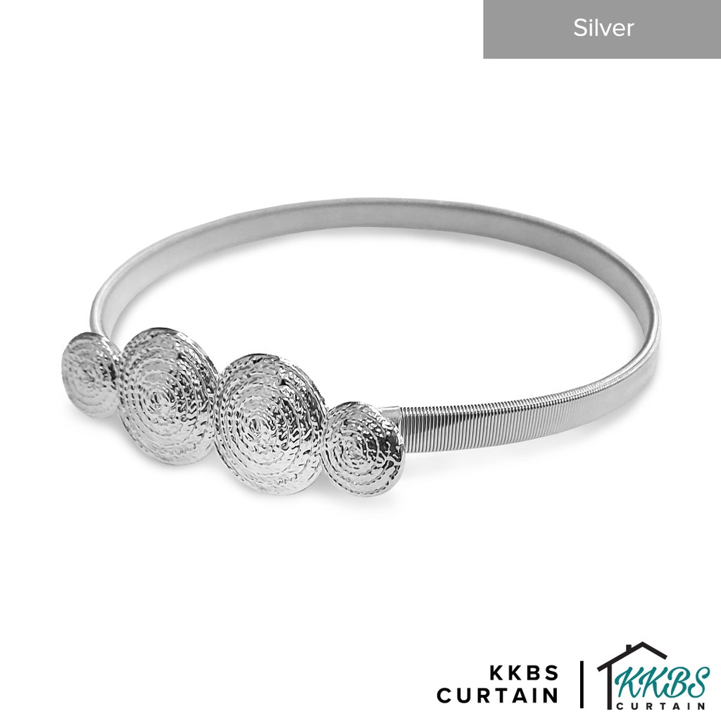 Emorie Four Circles Design Curtain Tieback