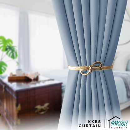 Emorie Ribbon Design Curtain Tieback