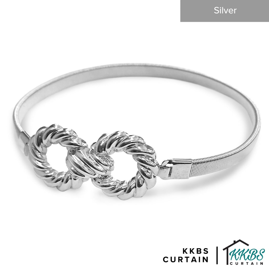 Emorie Infinity Symbol Design Curtain Tieback