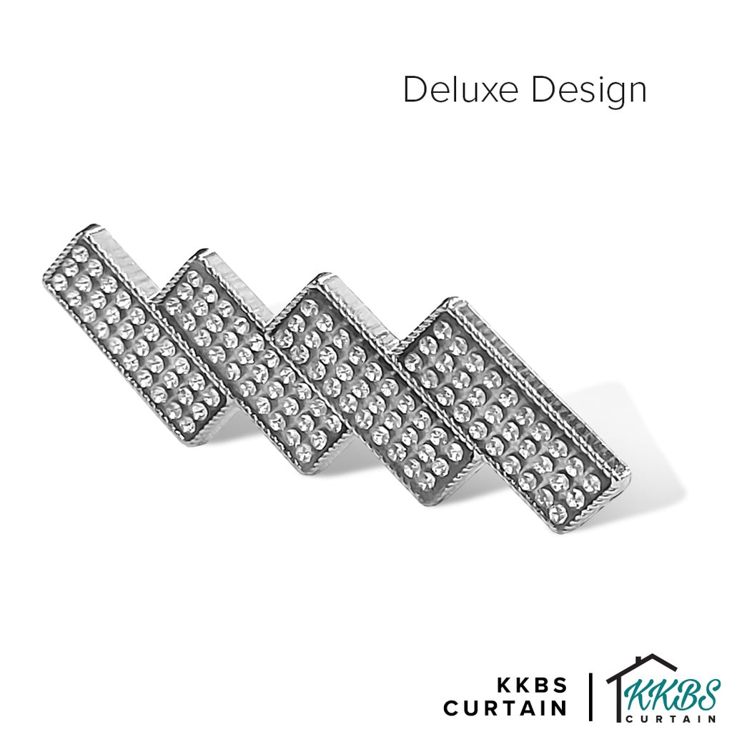 Emorie Zigzag Design Curtain Tieback