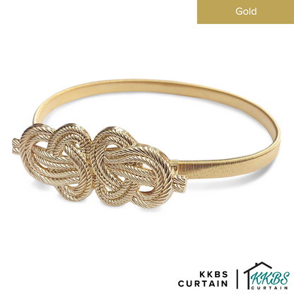 Emorie Twisted Rope Design Curtain Tieback