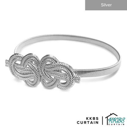 Emorie Twisted Rope Design Curtain Tieback