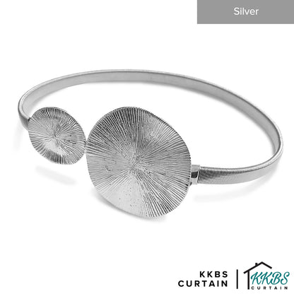 Emorie Lotus Leaf Design Curtain Tieback