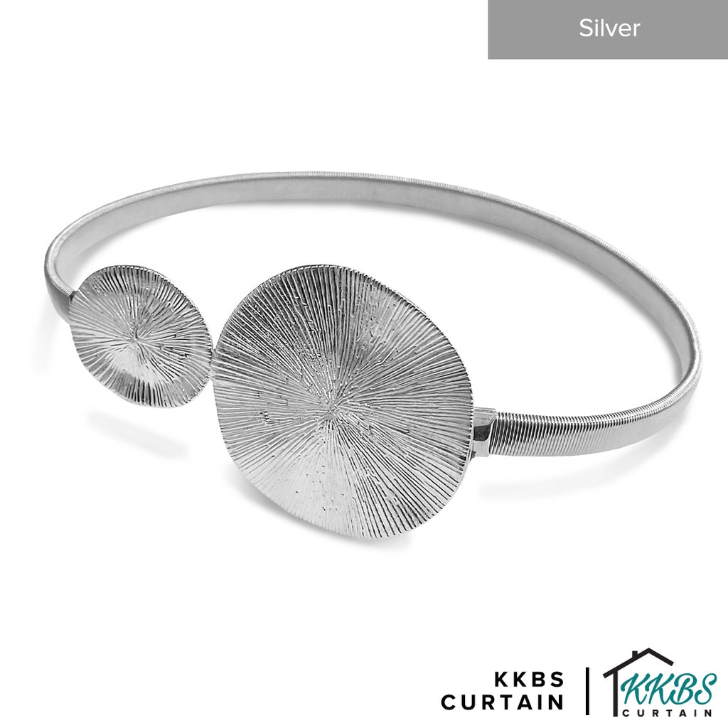 Emorie Lotus Leaf Design Curtain Tieback