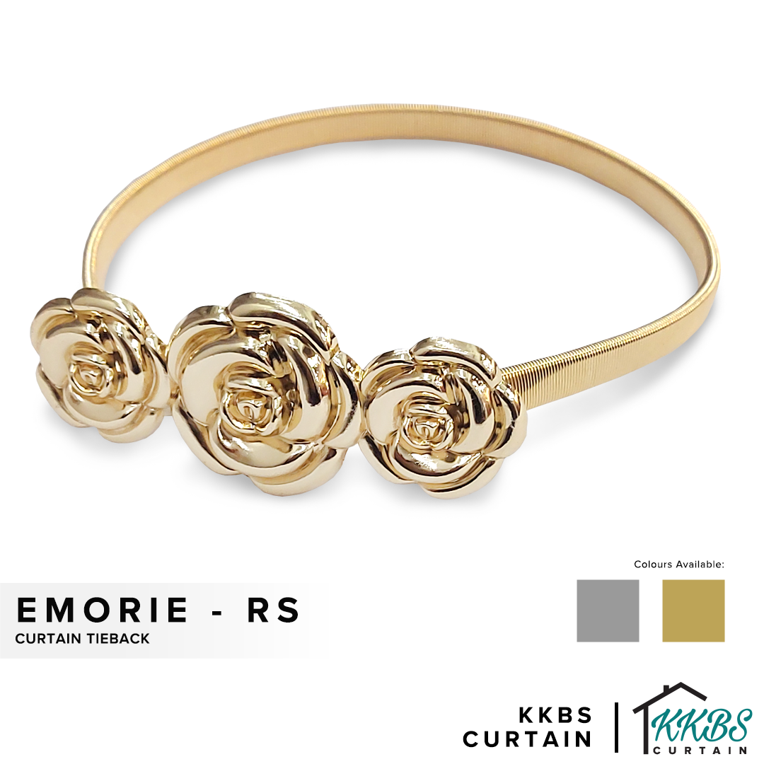 Emorie Rose Design Curtain Tieback