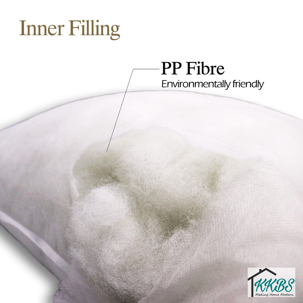 43 x 43cm PP Fibre Throw Pillow/ Square Sofa Living Room Pillow