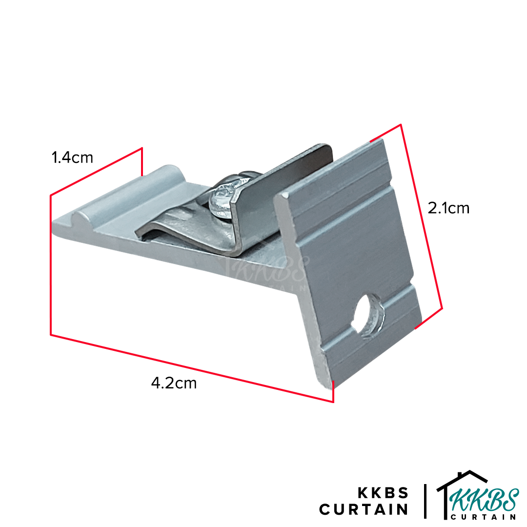 Traludy Curtain Track Single Bracket