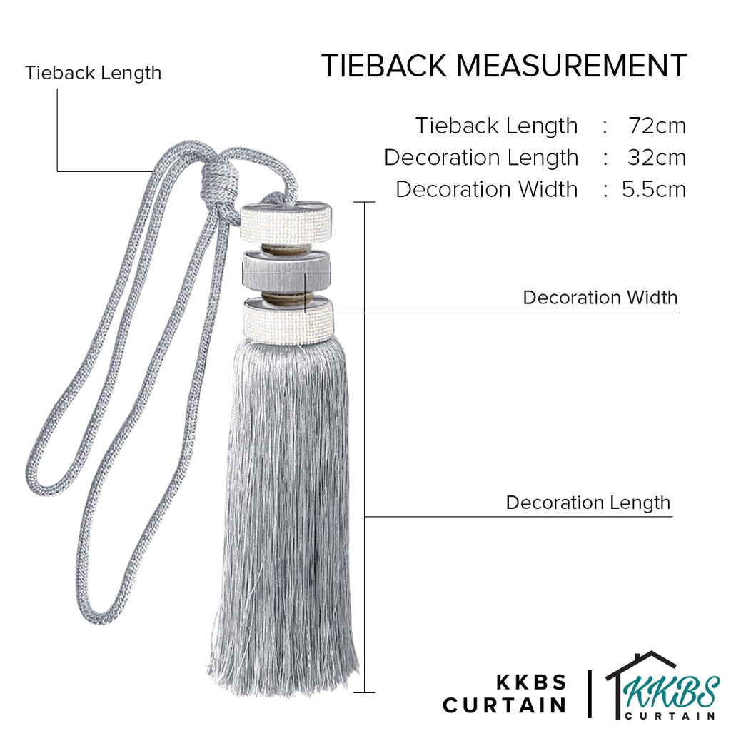 Rovskie Tassel Curtain Tieback