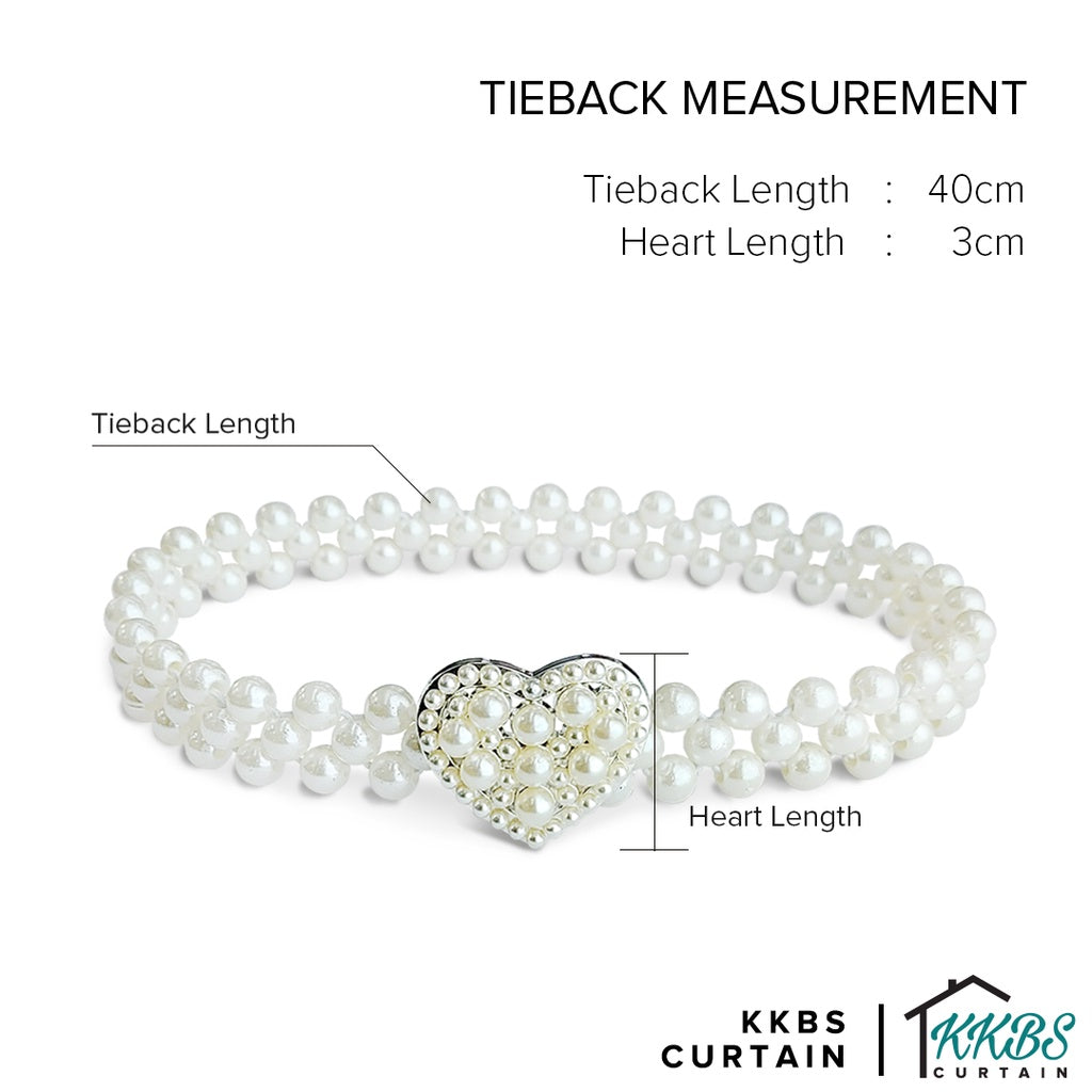 Trixie Love Shape Design Curtain Tieback