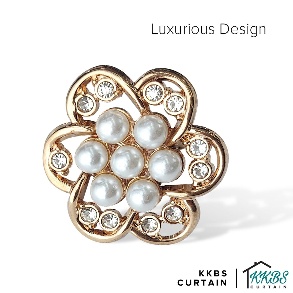 Trixie Flower Design Curtain Tieback