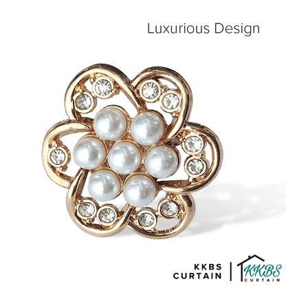 Trixie Flower Design Curtain Tieback