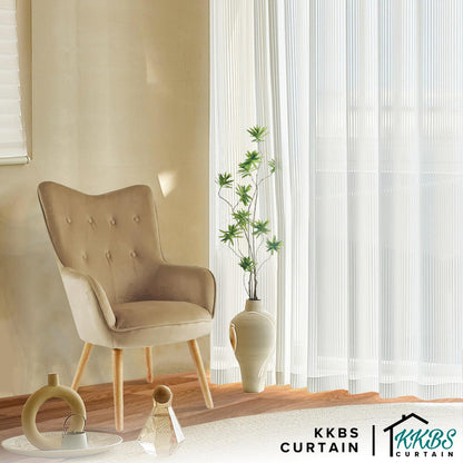 Vertica Sheer Curtain Ready Made