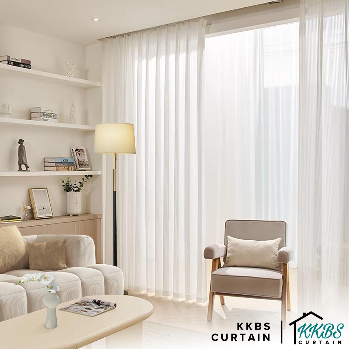 Vertica Sheer Curtain Ready Made