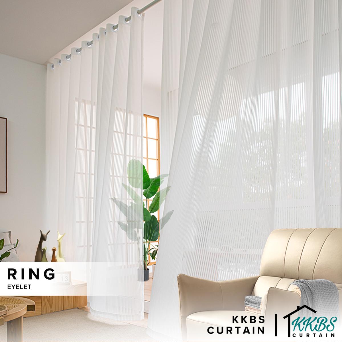 Vertica Sheer Curtain Ready Made