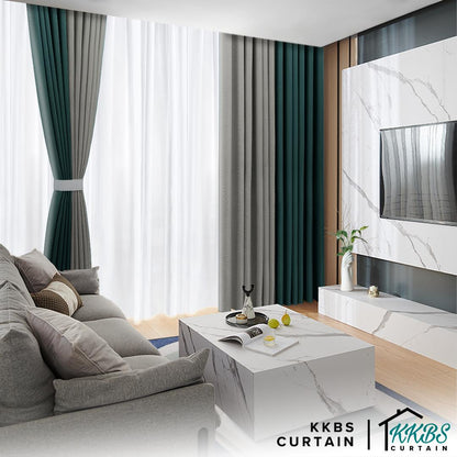 Benica 100% Blackout Curtain Ready Made